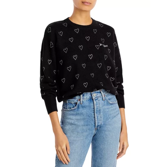 Best reviews of ⭐ AQUA Crystal Heart Embellished Crewneck Sweater - 100% Exclusive Black ❤️ 1 Best reviews of ⭐ AQUA Crystal Heart Embellished Crewneck Sweater - 100% Exclusive Black ❤️
