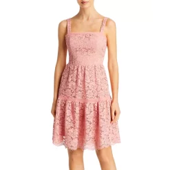 Promo 🎉 AQUA Lace Tiered Dress - 100% Exclusive Rosette 💯