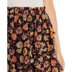 Coupon ❤️ AQUA Tapestry Floral Mini ⌛ Skirt - 100% Exclusive Multi ✨ -AQUA Elegant shop unnamed file 3482