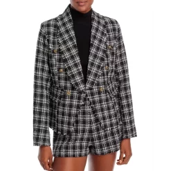 Discount โญ AQUA Cutaway Tweed Jacket - 100% Exclusive Navy ๐