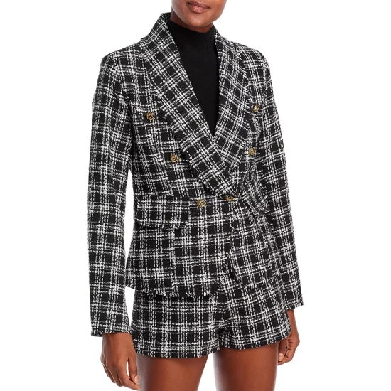 Discount โญ AQUA Cutaway Tweed Jacket - 100% Exclusive Navy ๐ 8 Discount โญ AQUA Cutaway Tweed Jacket - 100% Exclusive Navy ๐ - Image 8