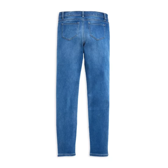 Best Sale 🎁 AQUA Girls' Diane Mid Rise Skinny Jeans, Big Kid - 100% Exclusive Indigo ✔️ 2 Best Sale 🎁 AQUA Girls' Diane Mid Rise Skinny Jeans, Big Kid - 100% Exclusive Indigo ✔️ - Image 2