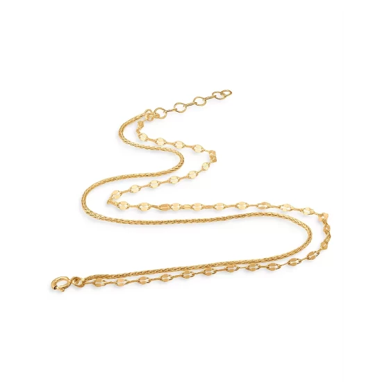 Best Pirce 😀 AQUA Double-Row Chain Anklet- 100% Exclusive Gold ⭐ 2 Best Pirce 😀 AQUA Double-Row Chain Anklet- 100% Exclusive Gold ⭐ - Image 2