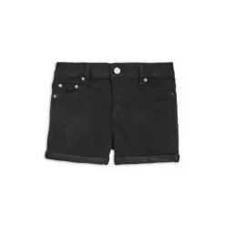 Best deal ๐ AQUA Girls' Rolled Cuff Shorts - Big Kid Black ๐งจ
