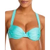 Best Sale 🎁 AQUA Ruched Underwire Bikini Top - 100% Exclusive 💯