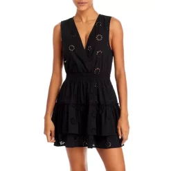 Best deal ❤️ AQUA Eyelet Tiered Cover-Up 💯 Dress - 100% Exclusive Ivory ❤️ -AQUA Elegant shop unnamed file 3611