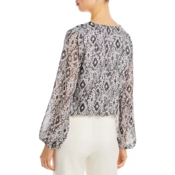 Wholesale 🔔 AQUA Long Sleeve Top - 100% Exclusive White/black 😍 -AQUA Elegant shop unnamed file 3637