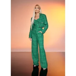 Deals 🌟 AQUA Tweed Bustier Top - 100% Exclusive Purple 🎁 -AQUA Elegant shop unnamed file 364