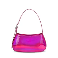 Hot Sale ⌛ AQUA Metallic Mini Bag - 100% Exclusive Pink/silver ⭐ -AQUA Elegant shop unnamed file 3664