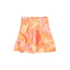 Best reviews of 🧨 AQUA Girls' Abstract Print Smocked Skirt, Big Kid - 100% Exclusive Pink/yellow 🎉