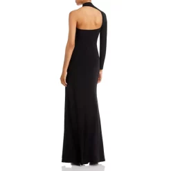 Hot Sale ⌛ AQUA One Shoulder Gown - 100% Exclusive Black 🌟 -AQUA Elegant shop unnamed file 3691