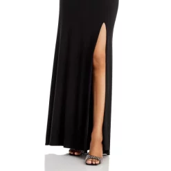 Hot Sale ⌛ AQUA One Shoulder Gown - 100% Exclusive Black 🌟 -AQUA Elegant shop unnamed file 3694