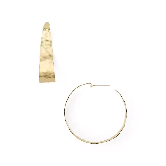 Top 10 🌟 AQUA Hammered Tapered Hoop Earrings - 100% Exclusive Gold 🥰 1 Top 10 🌟 AQUA Hammered Tapered Hoop Earrings - 100% Exclusive Gold 🥰