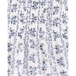 Budget 🎁 AQUA Girls' Floral Stripe Skirt, Big Kid - 100% Exclusive Blue/white 👍 -AQUA Elegant shop unnamed file 3740