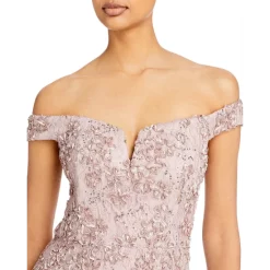 Budget ⌛ AQUA Off The Shoulder Floral Soutache Lace ⭐ Dress - 100% Exclusive Taupe ✔️ 5 Budget ⌛ AQUA Off The Shoulder Floral Soutache Lace ⭐ Dress - 100% Exclusive Taupe ✔️ -AQUA Elegant shop unnamed file 3746