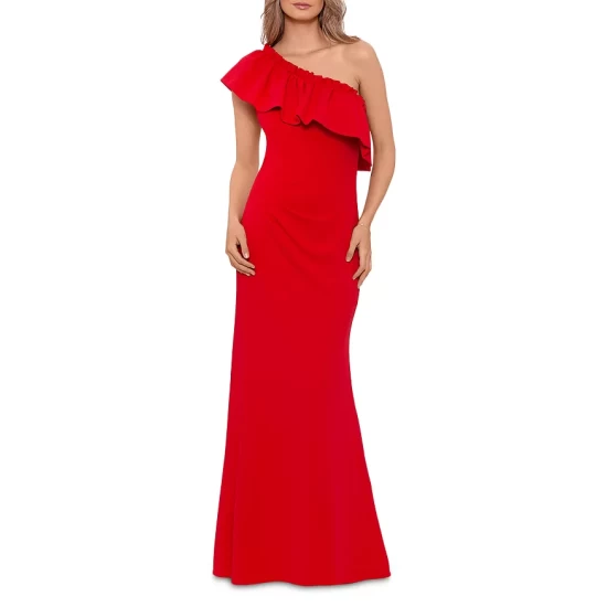 Coupon ๐ AQUA One Shoulder Ruffle Gown - 100% Exclusive Red ๐ฏ 9 Coupon ๐ AQUA One Shoulder Ruffle Gown - 100% Exclusive Red ๐ฏ - Image 9