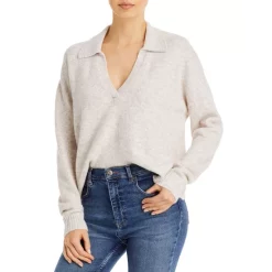 Brand new ✨ AQUA Polo Sweater - 100% Exclusive Oatmeal 🌟