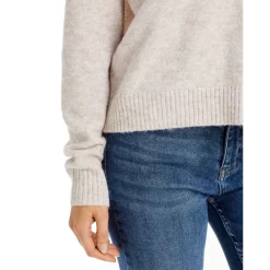 Brand new ✨ AQUA Polo Sweater - 100% Exclusive Oatmeal 🌟 -AQUA Elegant shop unnamed file 3787