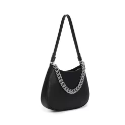 Promo 🧨 AQUA Small Shoulder Bag With Chain - 100% Exclusive White/silver 🌟 -AQUA Elegant shop unnamed file 3804