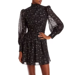 Best reviews of ⌛ AQUA Star Foil Mini ✔️ Dress - 100% Exclusive Black/gold 🛒
