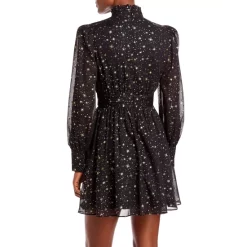 Best reviews of ⌛ AQUA Star Foil Mini ✔️ Dress - 100% Exclusive Black/gold 🛒 -AQUA Elegant shop unnamed file 383