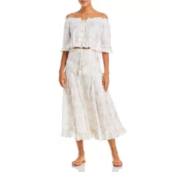 Top 10 🧨 AQUA Metallic Print Midi 🔥 Skirt Swim Cover-Up - 100% Exclusive Gold ✨ -AQUA Elegant shop unnamed file 3831