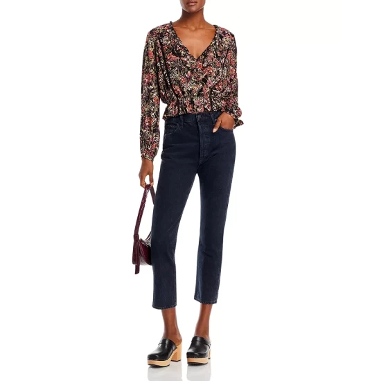 Best reviews of โ AQUA Floral Cropped Top - 100% Exclusive Black Floral ๐งจ 2 Best reviews of โ AQUA Floral Cropped Top - 100% Exclusive Black Floral ๐งจ - Image 2