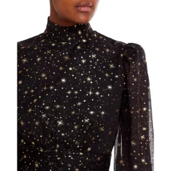 Best reviews of ⌛ AQUA Star Foil Mini ✔️ Dress - 100% Exclusive Black/gold 🛒 -AQUA Elegant shop unnamed file 386