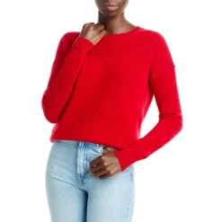 Outlet 💯 AQUA High Low Cashmere Sweater - 100% Exclusive Medium Gray 🎉 -AQUA Elegant shop unnamed file 39