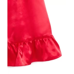 Deals 🎁 AQUA Girls' Satin Faux Wrap Dress - Big Kid - 100% Exclusive Dark Pink 🧨 -AQUA Elegant shop unnamed file 3920