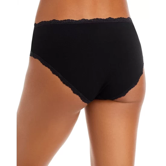 Outlet ๐ AQUA Lace Trim Hipster - 100% Exclusive Black ๐ฏ 2 Outlet ๐ AQUA Lace Trim Hipster - 100% Exclusive Black ๐ฏ - Image 2