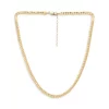 Promo 🤩 AQUA Cuban And Curb Link Chain Necklace, 16" - 100% Exclusive Gold ⌛