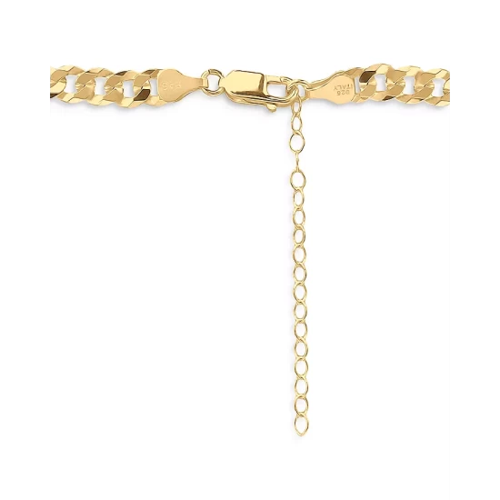 Promo 🤩 AQUA Cuban And Curb Link Chain Necklace, 16" - 100% Exclusive Gold ⌛ 2 Promo 🤩 AQUA Cuban And Curb Link Chain Necklace, 16" - 100% Exclusive Gold ⌛ - Image 2