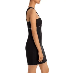 New ❤️ AQUA V Strap Mini Evening ⭐ Dress - 100% Exclusive Black ✨ -AQUA Elegant shop unnamed file 3957