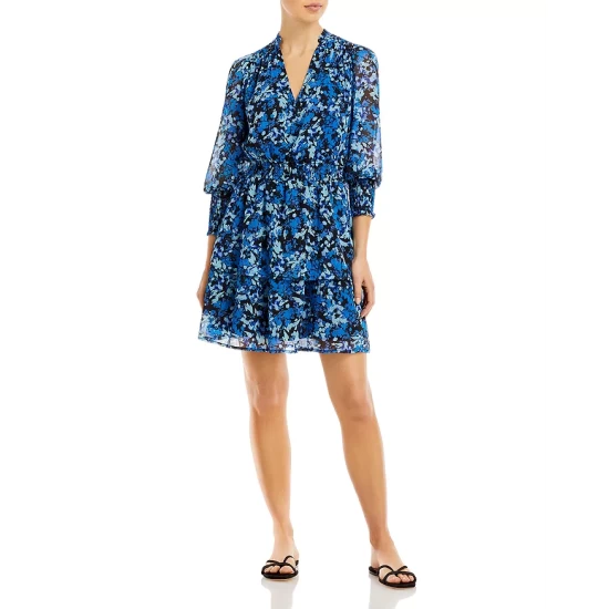 Flash Sale ๐ฅฐ AQUA Abstract Print V Neck Mini ๐ Dress - 100% Exclusive Black/blue Multi โค๏ธ 4 Flash Sale ๐ฅฐ AQUA Abstract Print V Neck Mini ๐ Dress - 100% Exclusive Black/blue Multi โค๏ธ - Image 4