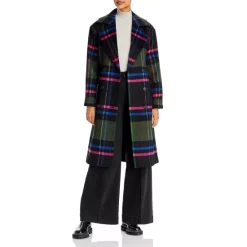 Budget ⌛ AQUA Plaid Duster Trench 🥰 Coat - 100% Exclusive Bold Plaid 👏