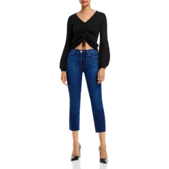 Discount ๐ AQUA Ribbed Drawstring Cashmere Sweater - 100% Exclusive Black ๐ 10 Discount ๐ AQUA Ribbed Drawstring Cashmere Sweater - 100% Exclusive Black ๐ -AQUA Elegant shop unnamed file 3988