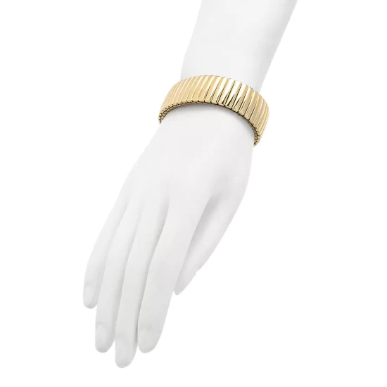 Best reviews of 🌟 AQUA Large Bar Stretch Bracelet In Gold Tone - 100% Exclusive ⭐ 2 Best reviews of 🌟 AQUA Large Bar Stretch Bracelet In Gold Tone - 100% Exclusive ⭐ - Image 2