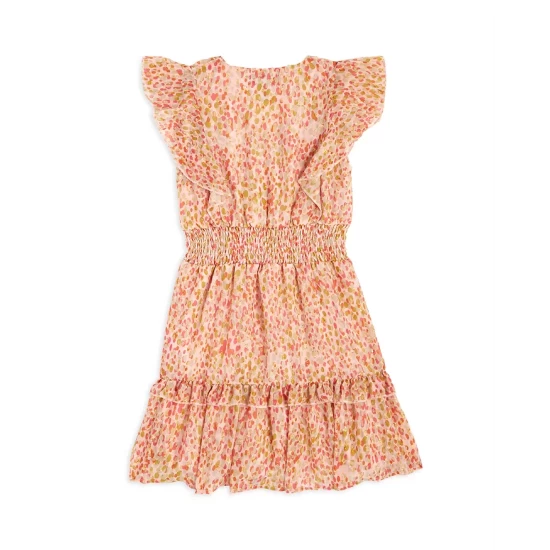 Best reviews of 🎉 AQUA Girls' Speckle Print Flutter Sleeve Dress, Little Kid, Big Kid - 100% Exclusive Pink/red ⌛ 2 Best reviews of 🎉 AQUA Girls' Speckle Print Flutter Sleeve Dress, Little Kid, Big Kid - 100% Exclusive Pink/red ⌛ - Image 2
