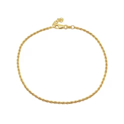 Brand new 🎉 AQUA Rope Chain Ankle Bracelet - 100% Exclusive Gold 🎉