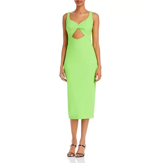 Best Sale ๐ AQUA Cutout Midi Dress - 100% Exclusive Lime โจ 1 Best Sale ๐ AQUA Cutout Midi Dress - 100% Exclusive Lime โจ