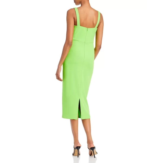 Best Sale ๐ AQUA Cutout Midi Dress - 100% Exclusive Lime โจ 2 Best Sale ๐ AQUA Cutout Midi Dress - 100% Exclusive Lime โจ - Image 2