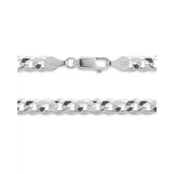 Outlet ❤️ AQUA Cuban And Curb Link Chain Bracelet - 100% Exclusive Silver ⌛ 6 Outlet ❤️ AQUA Cuban And Curb Link Chain Bracelet - 100% Exclusive Silver ⌛ -AQUA Elegant shop unnamed file 4056