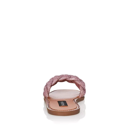 Outlet 🎁 AQUA Women's Ivy Slip On Sandals - 100% Exclusive Pink ⌛ 4 Outlet 🎁 AQUA Women's Ivy Slip On Sandals - 100% Exclusive Pink ⌛ - Image 4