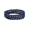 Top 10 👏 AQUA Triple Row Sodalite Beaded Stretch Bracelet - 100% Exclusive Blue 😍