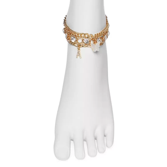 Coupon ๐ฏ AQUA Chain & Charm Anklets, Pack Of 3 - 100% Exclusive Gold ๐ 3 Coupon ๐ฏ AQUA Chain & Charm Anklets, Pack Of 3 - 100% Exclusive Gold ๐ - Image 3