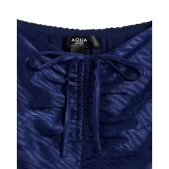 Buy 😀 AQUA Girls' Long Sleeve Ruched Zebra Dress - Big Kid Blue 🤩 -AQUA Elegant shop unnamed file 4153