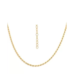Cheapest 👍 AQUA Rope Chain Necklace, 16" - 100% Exclusive Gold ⭐ -AQUA Elegant shop unnamed file 4165