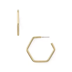 Discount ✨ AQUA Geometric Drop Earrings - 100% Exclusive Gold ❤️
