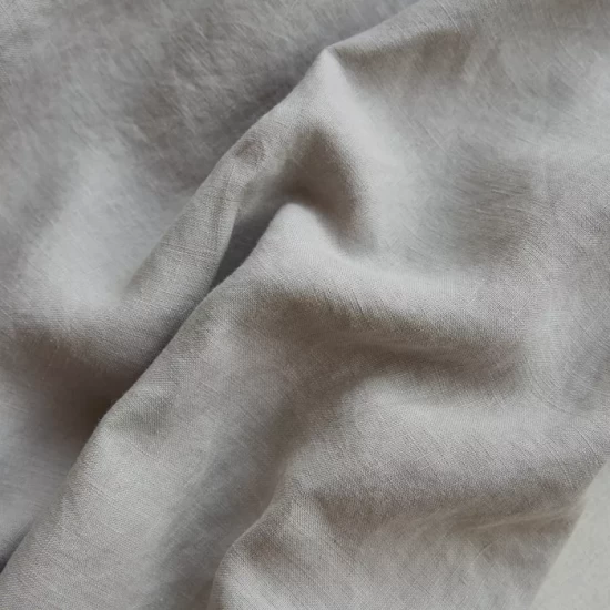 Buy ✨ AQUA Linen Sheet Set, Queen - 100% Exclusive Dove Gray ⌛ 2 Buy ✨ AQUA Linen Sheet Set, Queen - 100% Exclusive Dove Gray ⌛ - Image 2